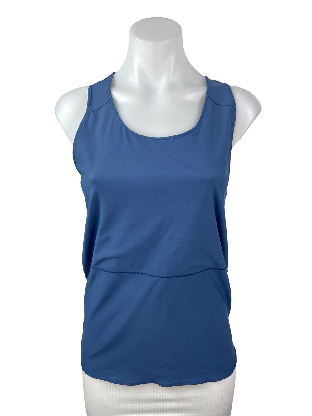Wivov Women's Blue Racerback Yoga Workout Running Athletic Tank Top Size XL